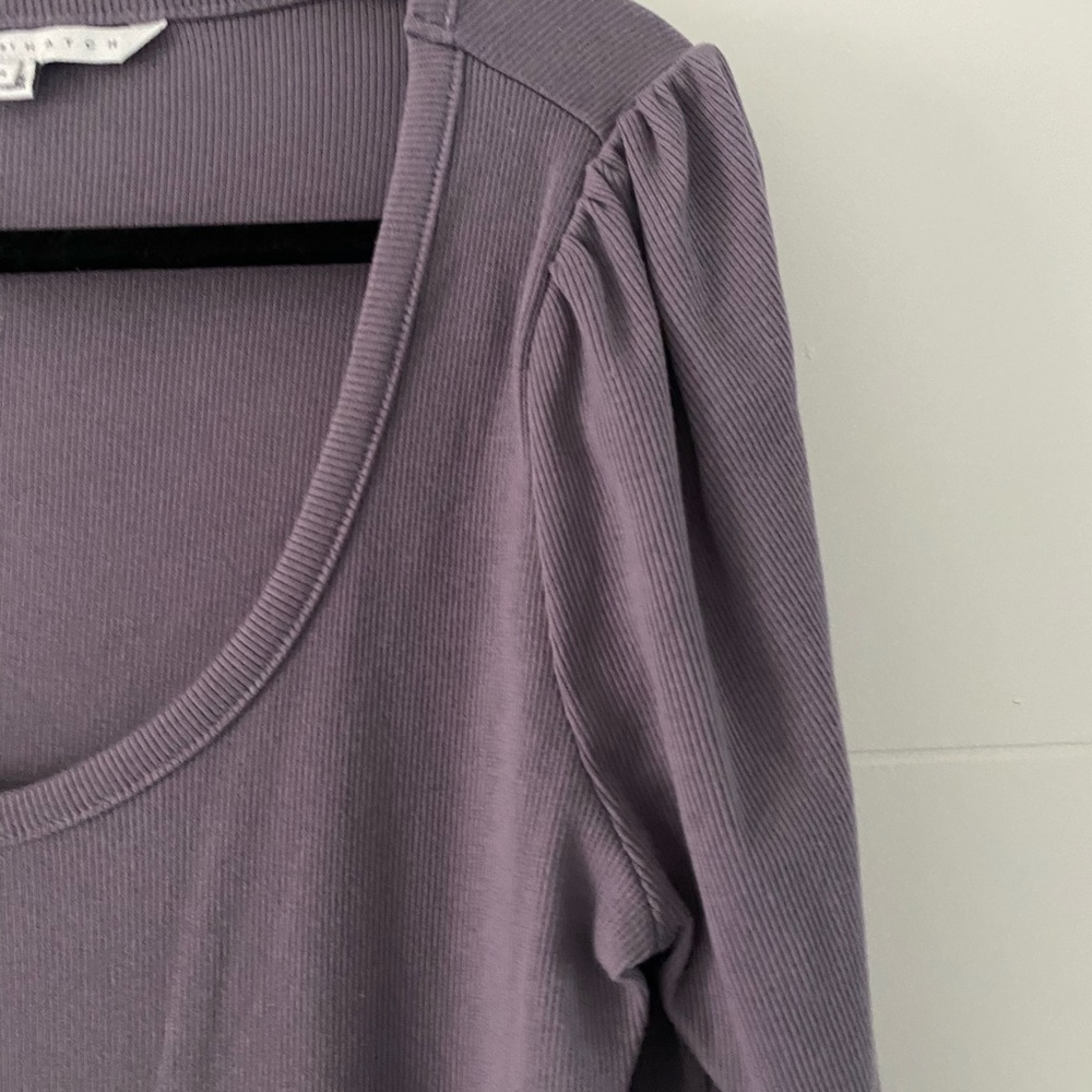 The Nines by Hatch maternity dress in mauve color in size medium